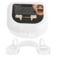 thumbnail image 2 of Halloween vampiro dientes silicona blanco afilado estiramiento vampiro colmillos Prop Ndcxsfigh Nuevos Originales, 2 of 4