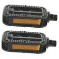 thumbnail image 3 of MUSEYA 1 Pair of Cycle Pedals Road Bike Black Plastic for Rainy Days, 3 of 8