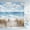 A-01blue, variant on Beach Shower Curtain 72Wx72H Inch Blue Ocean Coastal Beachy Sea Oil Painting Seaside Summer Waves Modern Hawaii Landscape Scenery Bathroom Decor Fabric Polyester Waterproof 12 Pack Hooks