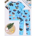 thumbnail image 3 of ATAIKU 3-12Y Boys Pajamas Set Sleeves Top and Pants 2 Pieces Summer Pjs Set Kid Truck Sleepwear, 3 of 14