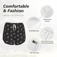 thumbnail image 6 of Picia Christmas Deers Pattern Women's 2 in 1 Athletic Running Shorts High Waisted Workout Casual Gym Sweat Shorts with Comfy Liner Zipper Pockets-X-Large, 6 of 9