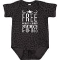 thumbnail image 3 of Inktastic Free- Now and Always- Juneteenth 6-19-1865 Boys or Girls Baby Bodysuit, 3 of 5