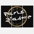 thumbnail image 1 of Designart 'Paris Jadore Oversized Fashion Multipanel Wall Clock, 1 of 4
