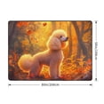 thumbnail image 2 of Area Rugs For Living Room Decor - Autumn Maple Leaf Poodle Soft Anti Slip Throw Washable Rugs 5x7 For Bedroom, Indoor Carpet For Bedroom Living Room 80x58In, 2 of 7