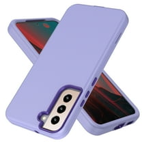 SaniMore for Samsung Galaxy S23 Plus 6.6" 2023 Case, Hybird Tri-layer Heavy Duty Protecetive Silicone Shockproof Shell [Soft Anti-Scratch  Anti-Fingerprint] [Military-Grade Drop Tested], Lightpurple