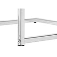 thumbnail image 6 of Accent Table C-shaped End Side Snack Living Room Bedroom Metal Grey, 6 of 11