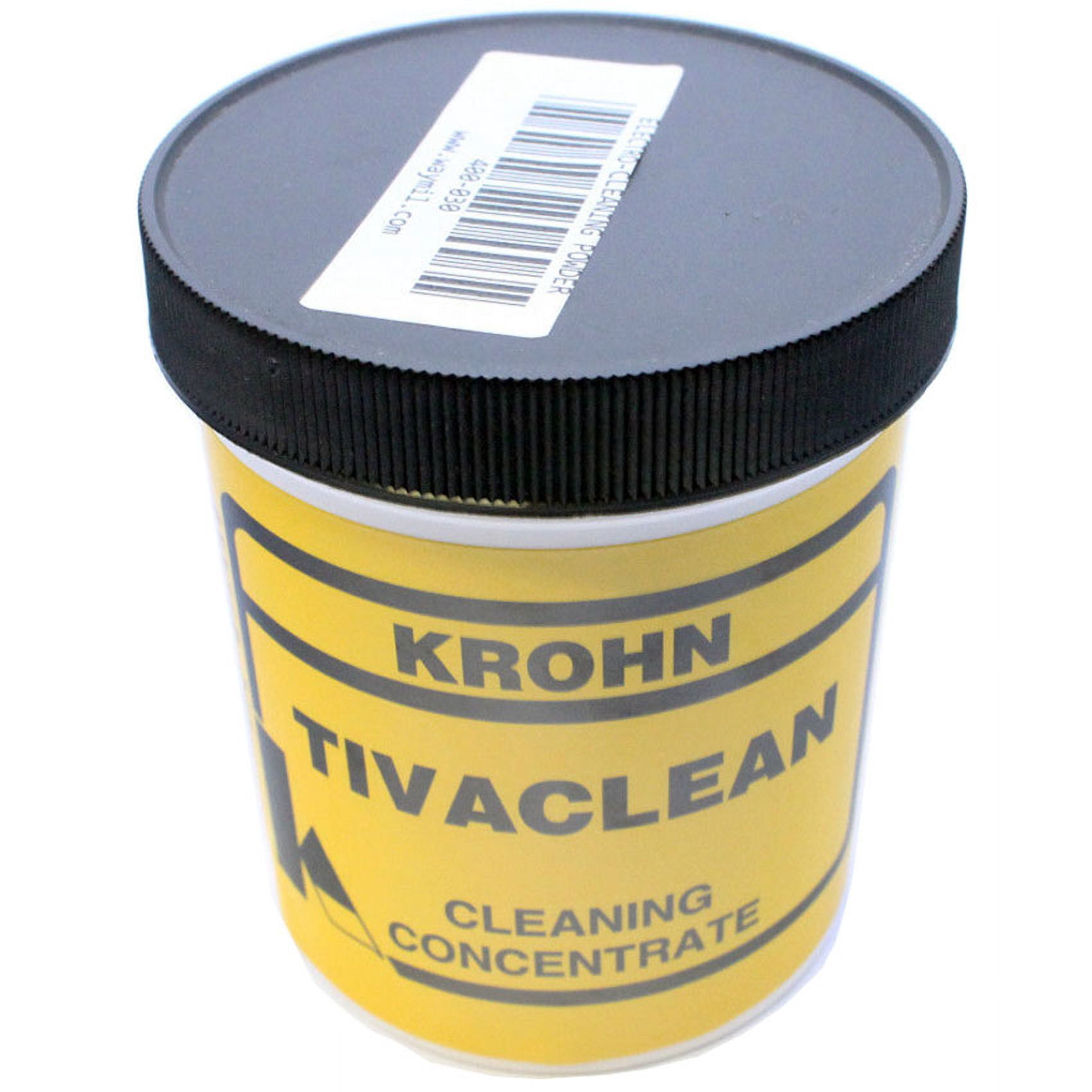 KROHN TIVACLEAN Electro Cleaning Concentrate 1 lb Remove Grease Jewelry Plating