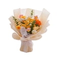 thumbnail image 4 of Ramo de flores de ganchillo Mezcla de ramo de ganchillo Centro de mesa de flores artificiales Flor de imitación completa para el día de la madre, 4 of 8