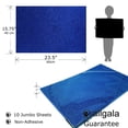 thumbnail image 2 of Allgala Jumbo Glitter EVA Foam Sheets 10 Pack 16x24 inch 40x60cm Paper Sheets- Royal Color-for Arts Crafts Projects, Classrooms, DIY Projects, Back to School Suppliers, Art Class, 2 of 5