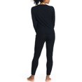 thumbnail image 4 of U.S. Polo Assn. Women's Ribbed Henley Long Underwear Thermal Set, 2-Piece Set, Sizes S-3X, 4 of 7