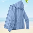 thumbnail image 2 of Bovxnpu Women's Long Sleeve Sun Protection Shirts, Lightweight Womens Activewear Breathable Sunscreen Hoodie Workout Tops, Women's Casual Hooded Lightweight Outwear XXXL, 2 of 8
