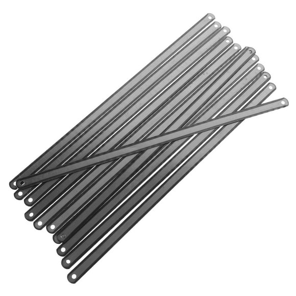 Phenofice 25Pcs Hacksaw Blades Suitable for Metal Carbon Steel Multi Color for Metalworkers