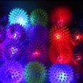 thumbnail image 2 of 5 Pcs Light-up Led Bite Ball Dog And Cat Flashing Sensory Fun Blinking Spiky Pet Toy, 2 of 5