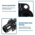 thumbnail image 5 of Engine Coolant Thermostat Housing Assembly for BMW 525i 2004-2009 17127507982 Metal Plastic Black, 5 of 7