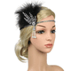 thumbnail image 4 of Retro 1920s Diadema Roaring 20s Great Gatsby Headgear con pluma de pavo real 1920s Flap Gatsby Accesorios para el cabello Zhivalor  CPB-DE-LYY815-1, 4 of 5