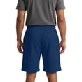 thumbnail image 5 of Mens Gym Shorts Lightweight Cotton Drawstring Casual Relaxed Fit Athletic Lounge Sweat Shorts 2026 Summer Dark Blue M, 5 of 5