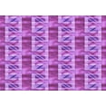 thumbnail image 1 of Ahgly Company Indoor Rectangle Patterned Violet Purple Area Rugs, 4' x 6', 1 of 6