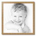 thumbnail image 2 of ArtToFrames 21x21 Inch Gold Picture Frame, This Gold Wood Poster Frame is Great for Your Art or Photos, Comes with 060 Plexi Glass (2WOM-4901), 2 of 7