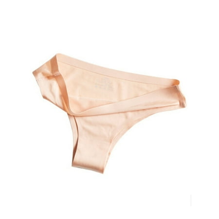 

Lookwoild High Quality Women Seamless Panties Ice Silk Mid Waist Briefs Knickers Underwear