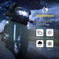 thumbnail image 3 of Yeacher 4 Inch Square LED Motorcycle Lights Off-Road Vehicle Work Lights Fog Driving Light Daytime, 3 of 8