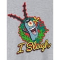 thumbnail image 2 of SpongeBob SquarePants T-Shirt Gris à Manches Courtes pour Femmes, 2 of 7