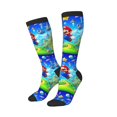 thumbnail image 2 of Saiise Mario Az Funny Socks Men Women Boys Kids Adults Novelty Graphic Crew Tube Socks Crazy Design Casual Dress Socks for Sports,Running,Travel, 2 of 7
