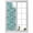 Green, variant on Middle Century Window Privacy Film, Vintage Farmhouse Bohemia Style Blue Static Cling UV Sun Blocking Heat Control Window Tint Day and Night, Non-Adhesive One Way Windows Privacy Cover 23.6''x59''