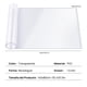 thumbnail image 4 of 1.5mm Mantel Individual de PVC Transparente, Resistente al Agua y al Aceite, Ideal para Mesas de Comedor, Mesas de Café, Escritorios y Tocadores, 4 of 7