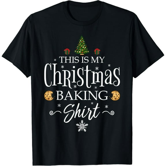 This Is My Christmas Baking Shirt Funny Baker Gift T-Shirt