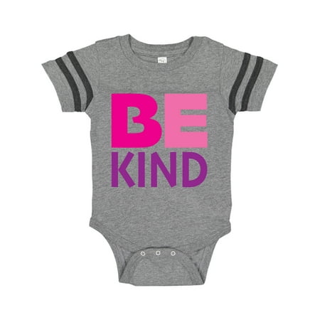 

Inktastic Be Kind Logo in Pink and Purple Gift Baby Boy or Baby Girl Bodysuit