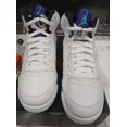 thumbnail image 3 of Ni - ke Air Jordan 5 Retro WHITE EMERALD GRAPE (2025) (GS) Youth Size 5.5 HQ7980-100 NIB, 3 of 5