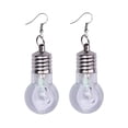 thumbnail image 4 of LYMAYTER Boucles d'Oreilles Ampoule Colorée 1 Paire Crochet - Forme d'Ampoule, Hypoallergénique, 4 of 7