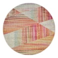 thumbnail image 3 of Unique Loom Lyon Collection Area Rug - Quartz (6' 1" Round Multi/Blue), 3 of 7