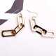 thumbnail image 4 of Exquisita cadena rectangular antialérgica cuelga pendientes de aleación para mujeres y niñas, 4 of 7