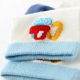 thumbnail image 6 of Summer Thin Cotton Short Socks Cartoon Car Crane Fashion for Kids, Mesh Ankle Socks for Boys and Girls Baby Crew Socks, 6 of 6