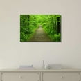 thumbnail image 2 of wall26 - Canvas Prints Wall Art - Walking Path in The Summer Forest | Modern Wall Decor/Home Decoration Stretched Gallery Canvas Wrap Giclee Print. Ready to Hang - 24" x 36", 2 of 4