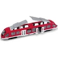 thumbnail image 4 of Dickie Toys: City Train - Red & White - Trackless Train Vehicle Toy, Detailed Interior Compartments, Freewheel Push-Pull, Opening Doors, Kids Ages 3+, 4 of 6