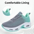 thumbnail image 3 of AOV GREEN LEAF Women's Sneakers Lightweight Breathable Athletic Tennis Running Walking Gym Training Shoes US 5.5-11, 3 of 10