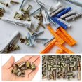 thumbnail image 3 of WEUVEB 50pcs Furniture Connectors Hardware Zinc Alloy Mounting Assorted Color Furniture Assembly, 3 of 6