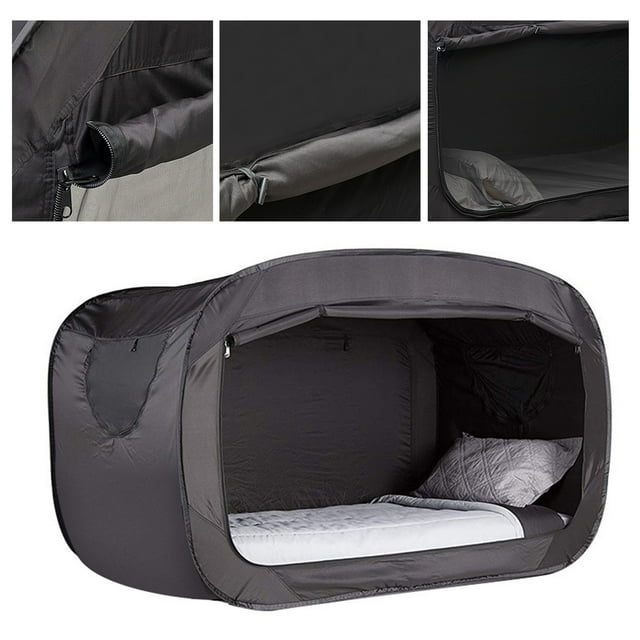 Tienda De Campaña Plegable Con Privacidad Para Cama Pop, Tienda De Campaña Emergente Para Refugio Solar Completamente Cerrada Al Aire Libre, Tienda De Campaña Portátil Para