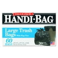 thumbnail image 4 of Handi-Bag Handi-Bag Super Value Pack, 30 Gallon, 0.65 Milliliters, 30 x 33, Black, 60/Box (HAB6FT60), 4 of 4