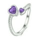 thumbnail image 2 of Anillo Ajustable con Piedra de Nacimiento para Pareja | Joyería de Constelación Zodiacal En Forma de Corazón | Regalo Romántico Personalizado para Aniversarios, Cumpleaños y Anillos a Juego para Pare, 2 of 5