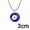 3-Round Blue Eye, variant on MATROOY 2024 Turkish Hamsa Lucky Blue Evil Eye Pendant Necklace Women Men Jewellery Gift-6-Blue & Blue Eye