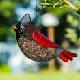 thumbnail image 5 of Evergreen Garden Cardinal Mesh Bird Feeder, 5 of 9