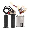 thumbnail image 1 of EBike Brushless Motor Controller Set Scooter 48V 1000W Controller and Rotate Handles, 1 of 12