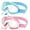 03-Blue & Pink, variant on Vvinca Kids Goggles with Comfort Fabric Strap, Kids Swim Goggles Wide View Anti-Fog/UV No Leaking Swimming Goggles for 3-14