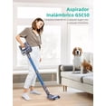 thumbnail image 2 of Aspiradora inalámbrica 6 in 1 Greenote GSC50 23Kpa 200W gris y azul, 2 of 7