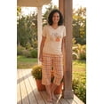 thumbnail image 4 of Only Necessities Plus Size Capri Pajamas, 4 of 6