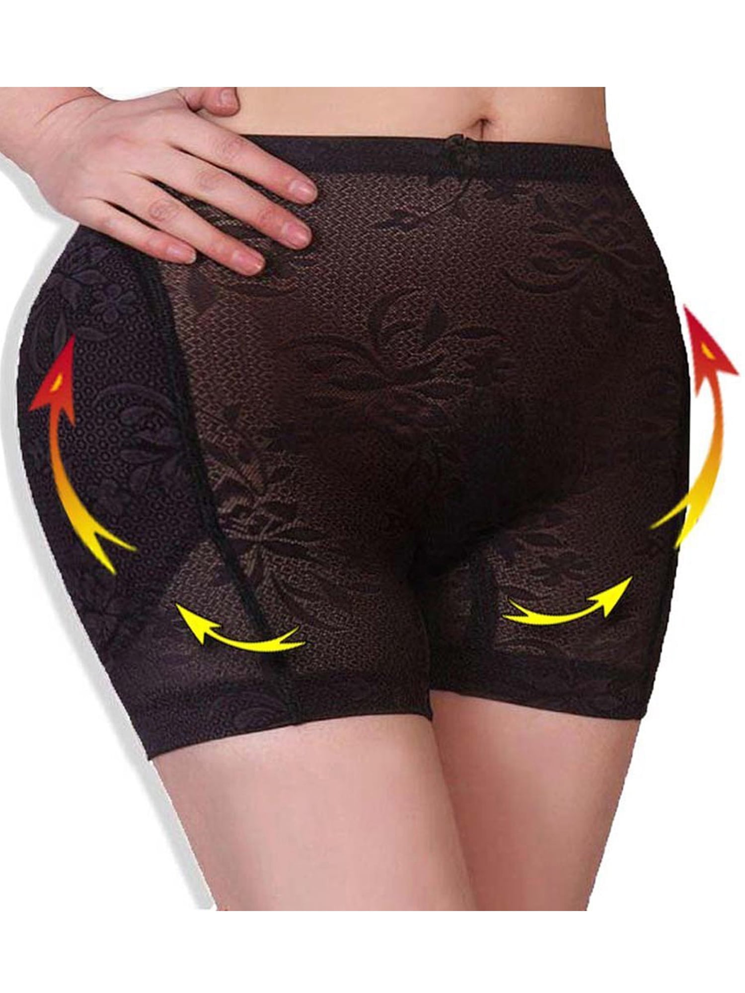 SAYFUT Women's Seamless Control Panties Shapewear Butt Lifter Padded Panty  Enhancing Body Shaper Shaping Boyshorts 