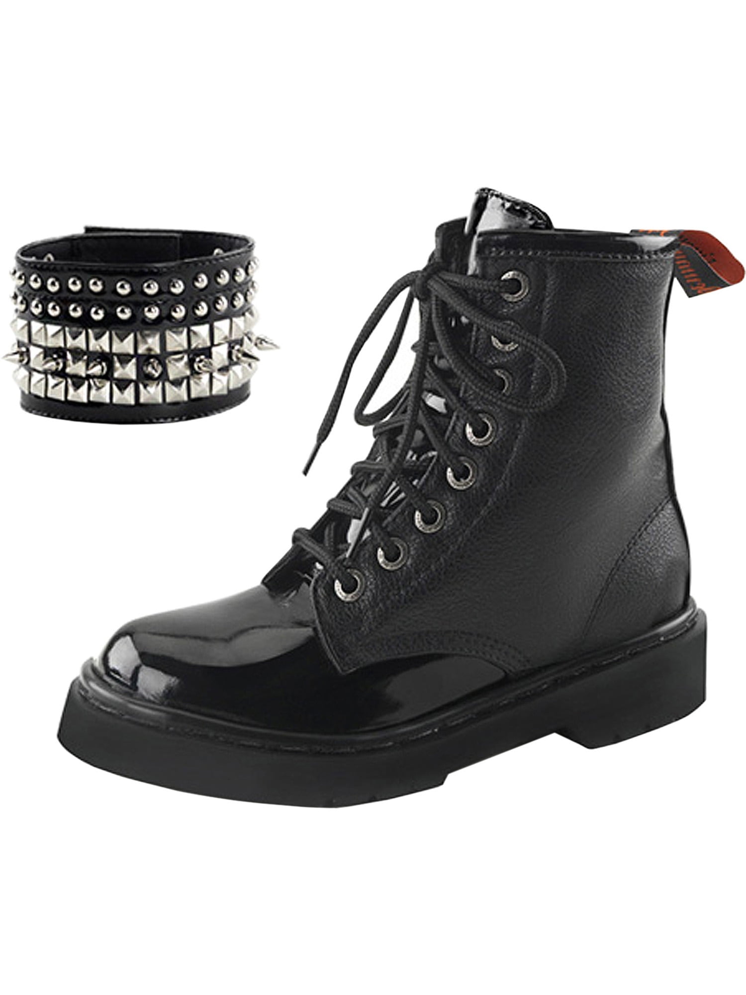 womens short combat boots